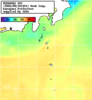 NOAA人工衛星画像:神奈川県近海, 1週間合成画像(2026/08/04～2026/08/10UTC)