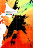 NOAA人工衛星画像:親潮域, 1日合成画像(2026/08/10UTC)