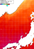 NOAA人工衛星画像:日本海, 1週間合成画像(2026/08/04～2026/08/10UTC)