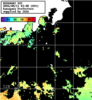 ひまわり人工衛星:神奈川県近海,12:59JST,1時間合成画像