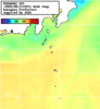 NOAA人工衛星画像:神奈川県近海, 1週間合成画像(2026/08/05～2026/08/11UTC)