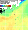 NOAA人工衛星画像:神奈川県近海, 1日合成画像(2026/08/12UTC)