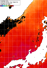 NOAA人工衛星画像:日本海, 1日合成画像(2026/08/14UTC)