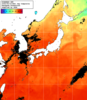 NOAA人工衛星画像:日本全域, 1日合成画像(2026/08/15UTC)