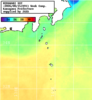 NOAA人工衛星画像:神奈川県近海, 1週間合成画像(2026/08/09～2026/08/15UTC)