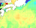 NOAA人工衛星画像:黒潮域, 1日合成画像(2026/08/15UTC)