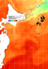 NOAA人工衛星画像:親潮域, 1日合成画像(2026/08/15UTC)