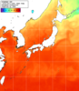 NOAA人工衛星画像:日本全域, 1週間合成画像(2026/08/11～2026/08/17UTC)