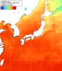 NOAA人工衛星画像:日本全域, 1週間合成画像(2026/08/12～2026/08/18UTC)
