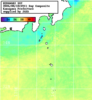 NOAA人工衛星画像:神奈川県近海, 1日合成画像(2026/08/18UTC)