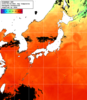 NOAA人工衛星画像:日本全域, 1日合成画像(2026/08/20UTC)
