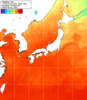 NOAA人工衛星画像:日本全域, 1週間合成画像(2026/08/14～2026/08/20UTC)