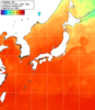 NOAA人工衛星画像:日本全域, 1週間合成画像(2026/08/15～2026/08/21UTC)