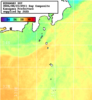 NOAA人工衛星画像:神奈川県近海, 1日合成画像(2026/08/21UTC)