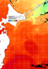 NOAA人工衛星画像:親潮域, 1日合成画像(2026/08/22UTC)