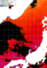 ひまわり人工衛星:日本海,17:59JST,1時間合成画像