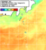 NOAA人工衛星画像:神奈川県近海, 1日合成画像(2026/08/23UTC)