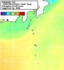 NOAA人工衛星画像:神奈川県近海, 1週間合成画像(2026/08/17～2026/08/23UTC)