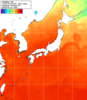 NOAA人工衛星画像:日本全域, 1週間合成画像(2026/08/18～2026/08/24UTC)