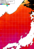 NOAA人工衛星画像:日本海, 1日合成画像(2026/08/24UTC)
