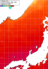 NOAA人工衛星画像:日本海, 1週間合成画像(2026/08/18～2026/08/24UTC)
