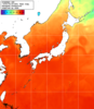 NOAA人工衛星画像:日本全域, 1週間合成画像(2026/08/19～2026/08/25UTC)