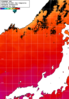 NOAA人工衛星画像:日本海, 1日合成画像(2026/08/25UTC)
