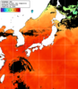 NOAA人工衛星画像:日本全域, 1日合成画像(2026/08/26UTC)
