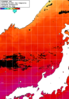 NOAA人工衛星画像:日本海, 1日合成画像(2026/08/26UTC)