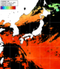 ひまわり人工衛星:日本全域,09:59JST,1時間合成画像