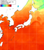 NOAA人工衛星画像:日本全域, 1週間合成画像(2026/08/21～2026/08/27UTC)