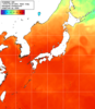 NOAA人工衛星画像:日本全域, 1週間合成画像(2026/08/22～2026/08/28UTC)