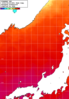 NOAA人工衛星画像:日本海, 1週間合成画像(2026/08/22～2026/08/28UTC)