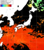 ひまわり人工衛星:日本全域,07:59JST,1時間合成画像