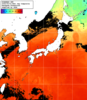 NOAA人工衛星画像:日本全域, 1日合成画像(2026/09/01UTC)