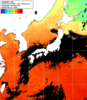 NOAA人工衛星画像:日本全域, 1日合成画像(2026/09/06UTC)