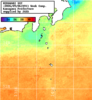 NOAA人工衛星画像:神奈川県近海, 1週間合成画像(2026/08/31～2026/09/06UTC)