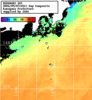 NOAA人工衛星画像:神奈川県近海, 1日合成画像(2026/09/07UTC)