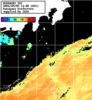 ひまわり人工衛星:神奈川県近海,23:59JST,1時間合成画像