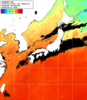 NOAA人工衛星画像:日本全域, 1日合成画像(2026/09/10UTC)