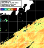 ひまわり人工衛星:神奈川県近海,00:59JST,1時間合成画像
