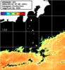 ひまわり人工衛星:神奈川県近海,16:59JST,1時間合成画像