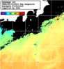 NOAA人工衛星画像:神奈川県近海, 1日合成画像(2026/09/11UTC)
