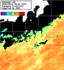 ひまわり人工衛星:神奈川県近海,17:59JST,1時間合成画像