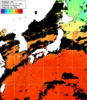 ひまわり人工衛星:日本全域,06:59JST,1時間合成画像