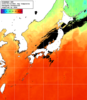 NOAA人工衛星画像:日本全域, 1日合成画像(2026/09/14UTC)