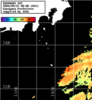 ひまわり人工衛星:神奈川県近海,17:59JST,1時間合成画像