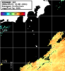 ひまわり人工衛星:神奈川県近海,22:59JST,1時間合成画像