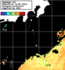 ひまわり人工衛星:神奈川県近海,23:59JST,1時間合成画像