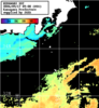ひまわり人工衛星:神奈川県近海,18:59JST,1時間合成画像